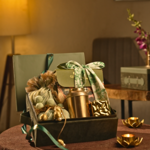 The Verdant Suede Box