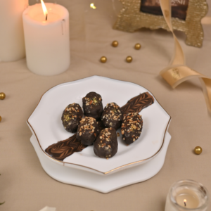 Chocolate Dipped Date