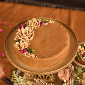 Chana Barfi Cake